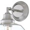Westinghouse Fixture Wall 60W Iron Hill, Brushed Nickel Clear Glass 6129100 - alternate 8